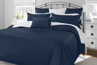 Supreme Egyptian Cotton Striped Duvet Set