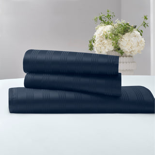 Supreme Egyptian Cotton Striped Duvet Set