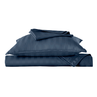 Supreme Egyptian Cotton Striped Duvet Cover Set