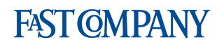 Fast Company Logo, blue on white