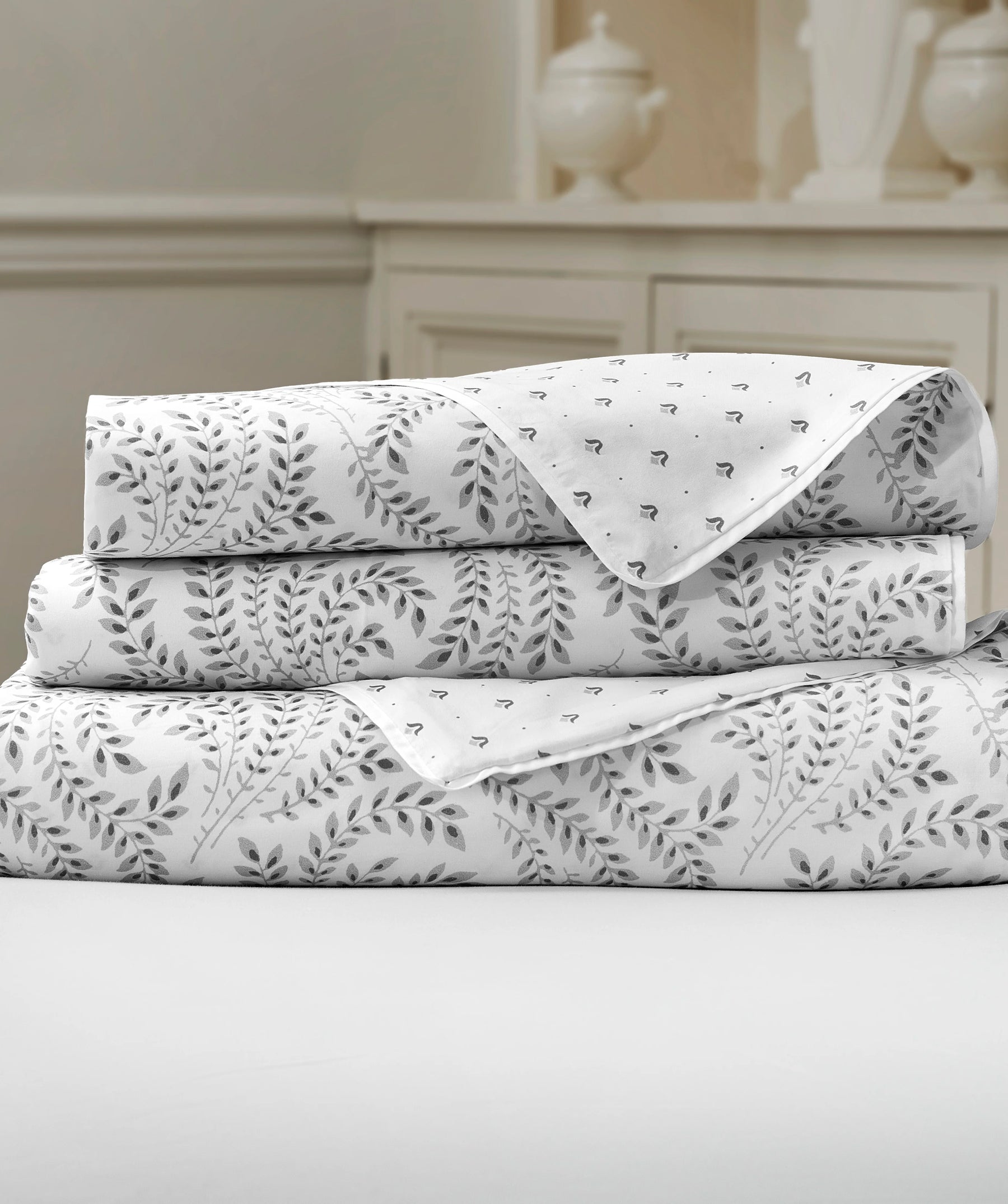 "Original" Percale Charleston Vine Duvet Cover Set