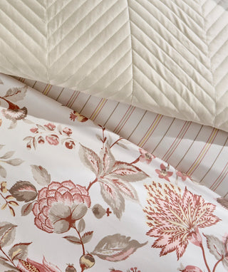 Essentials Cotton Darcy Jacobean Duvet Cover Set