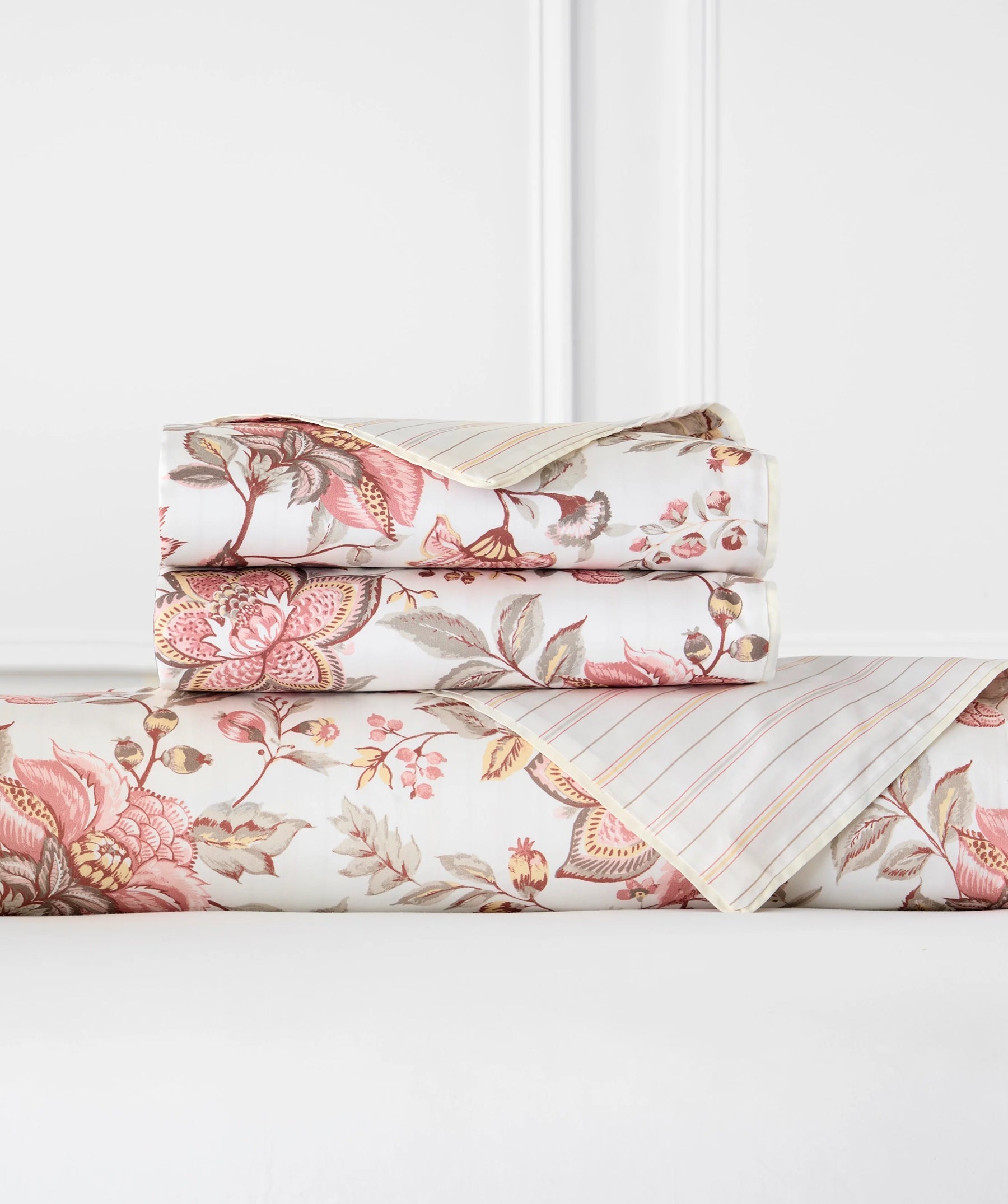 Essentials Cotton Darcy Jacobean Duvet Cover Set