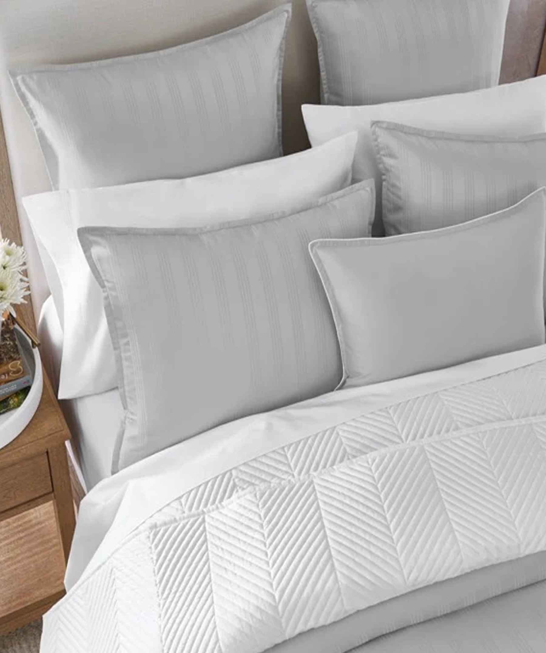 Supreme Egyptian Cotton Striped Comforter Set