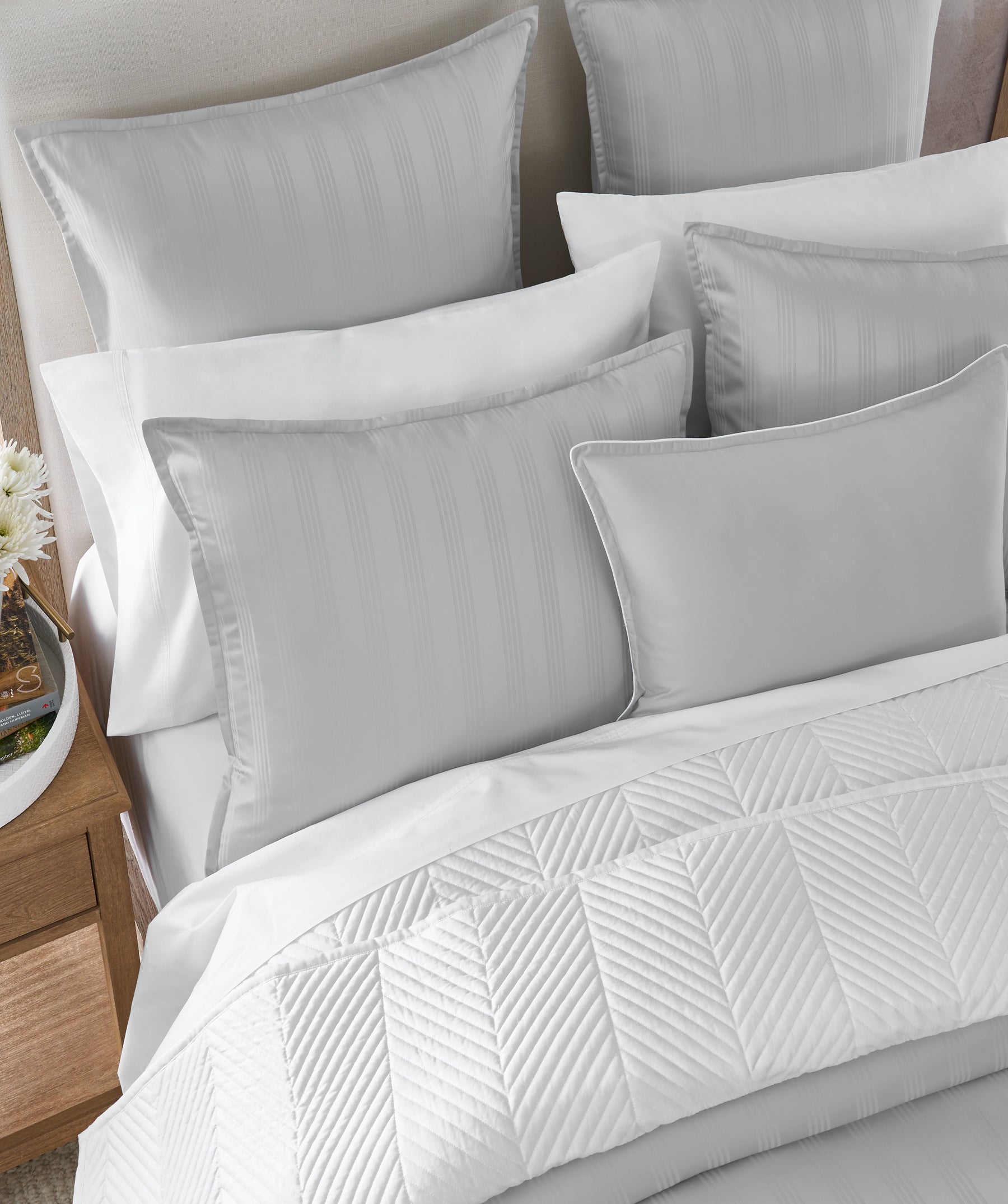 Supreme Egyptian Cotton Striped Comforter Set