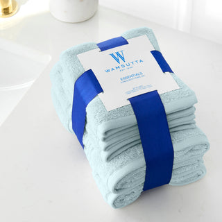 Essentials Cotton Hand Towel and Washcloth Set