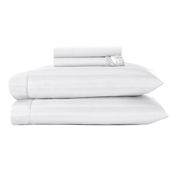 Striped Bright White