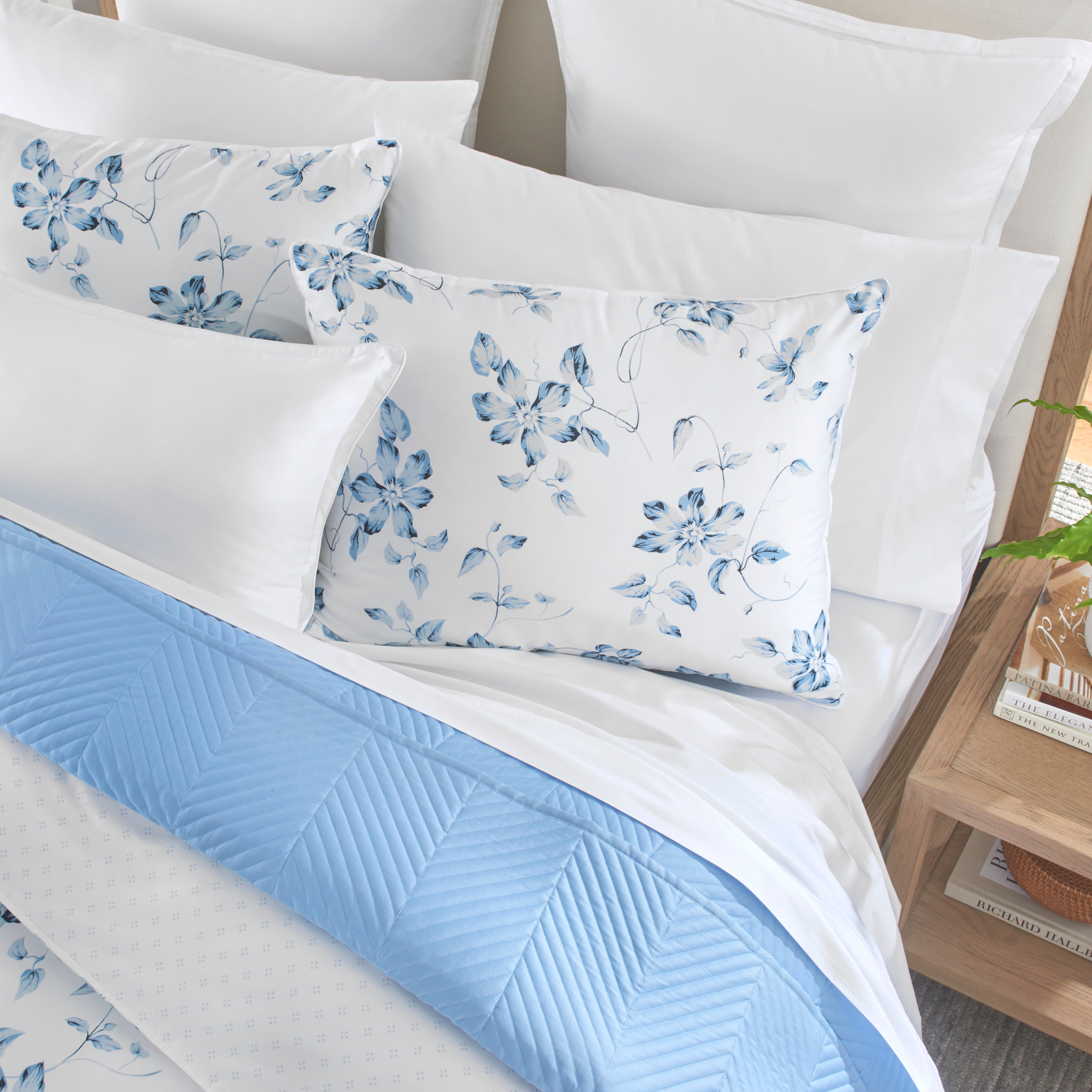 Essentials Cotton Vintage Floral Duvet Cover Set – Wamsutta